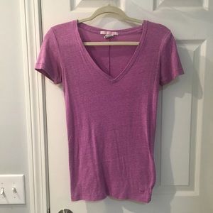 VS PINK V neck T Shirt
